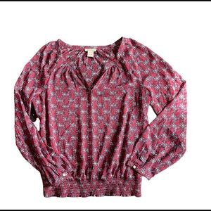 Lucky Brand Shear Blouse